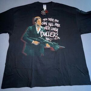 Scarface Tony Montana graphic shirt